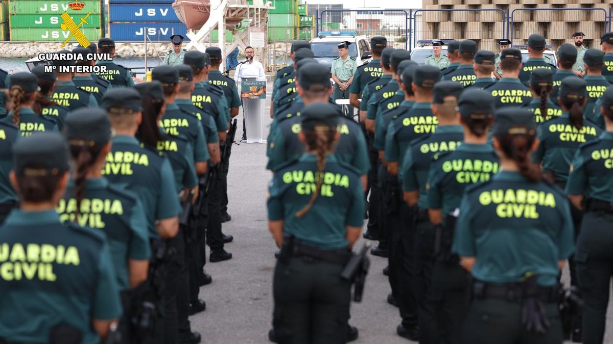 Un total de 168 guardias civiles alumnos se incorporan como agentes en prácticas en Alicante