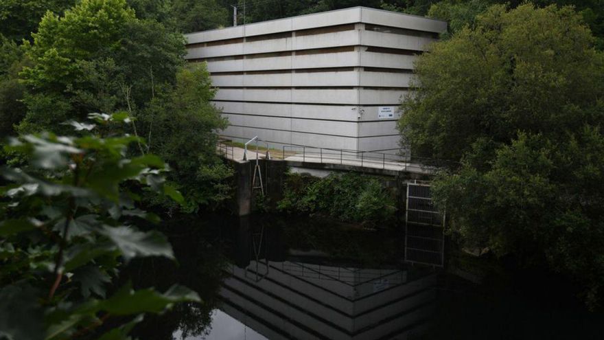 Bombeo de Monte Porreiro, donde se capta al agua de río.