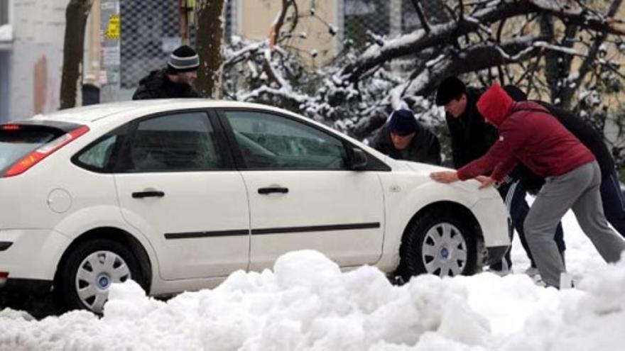 Media España en alerta por nevadas y frío