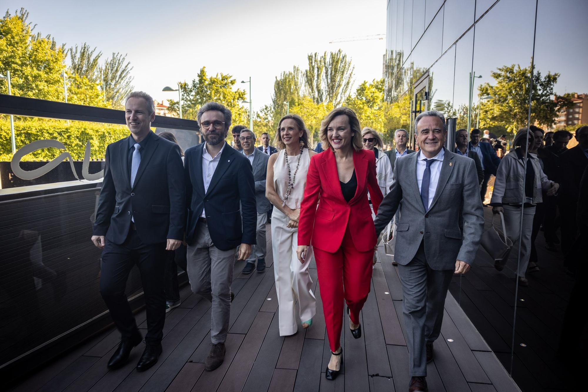 En imágenes | Desayuno informativo organizado por EL PERIÓDICO DE ARAGÓN con Salvador Illa y Pilar Alegría en Zaragoza