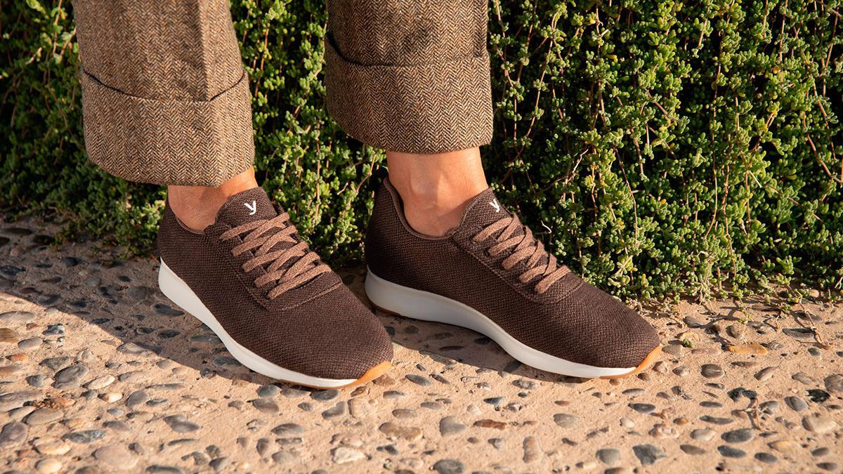 Las zapatillas Merino Sport en color chocolate.