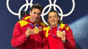Oriol Cardona y Ana Alonso, tras hacer historia en los Juegos