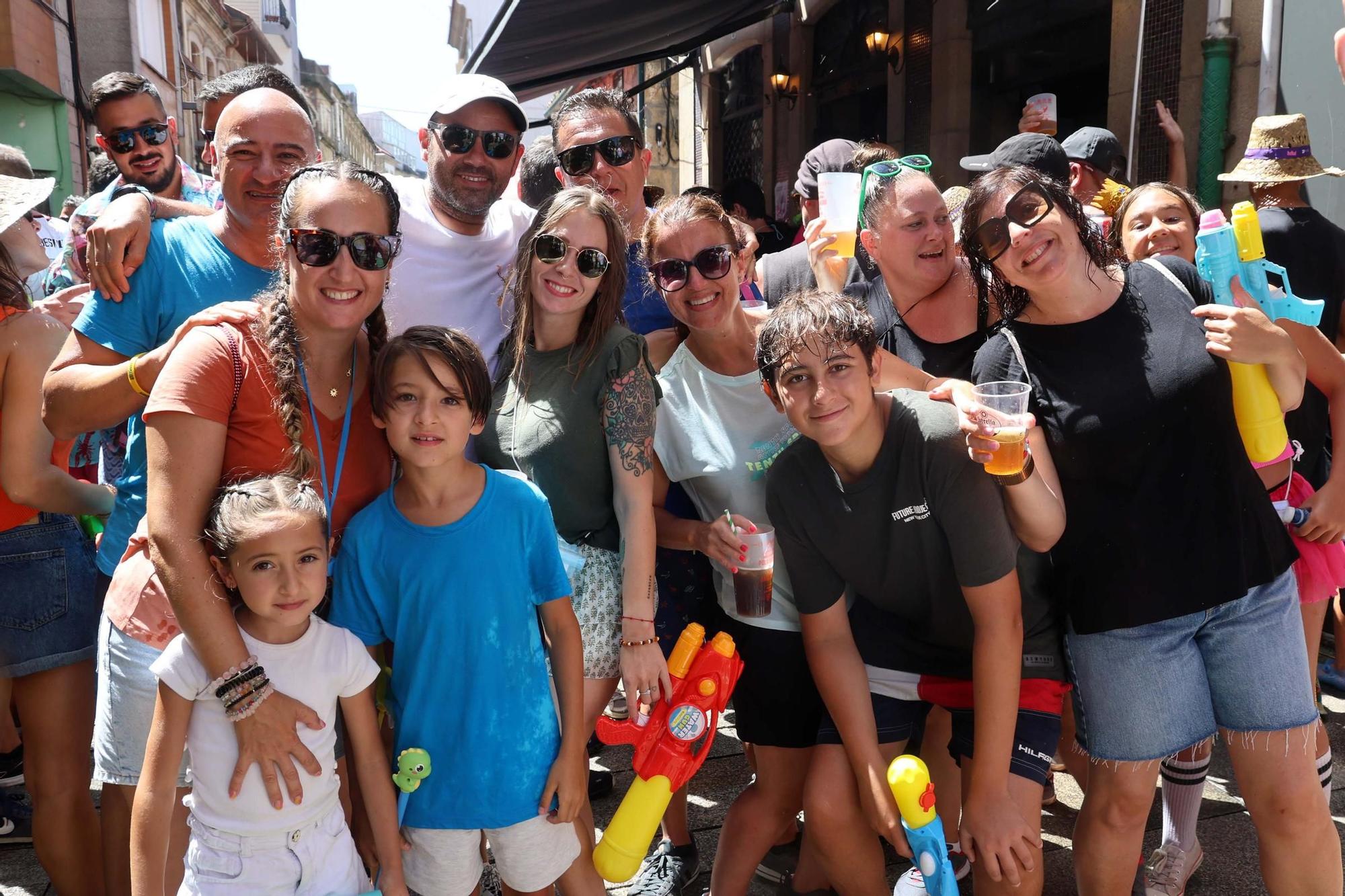 San Roque da rienda suelta a la felicidad en su Festa da Auga