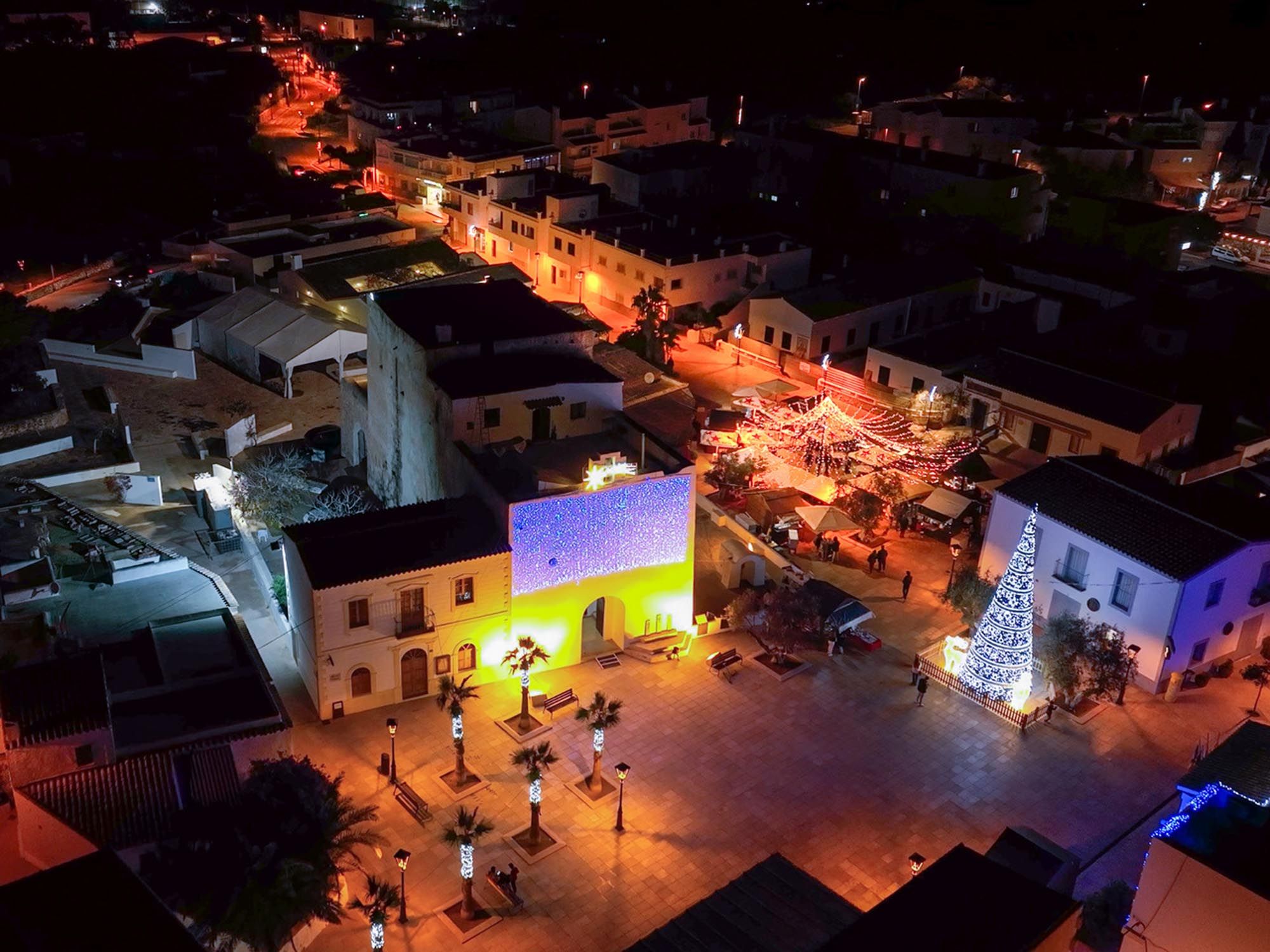 Imágenes del Año Nuevo en Formentera