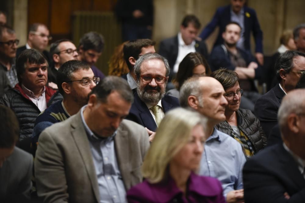 Solemnitat i orgull manresà en l'acte a Palau per