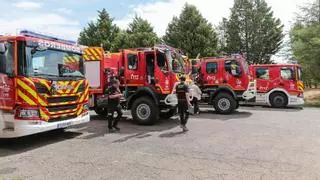 Los bomberos de Mérida estrenan un vehículo especializado en incendios forestales