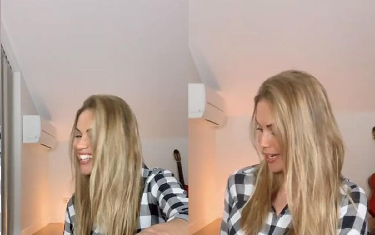 La nueva melena rubia de Lara Álvarez