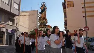 Multitudinaria romería del Colegio Diocesano Santo Domingo de Orihuela al Santuario de Monserrate