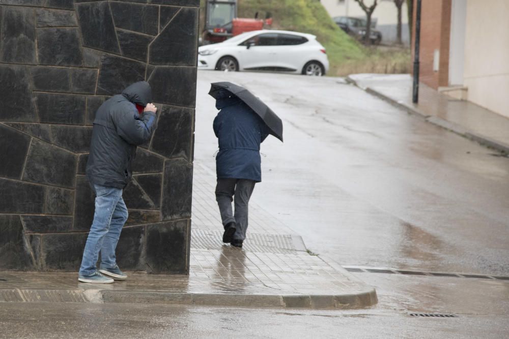 Dimarts de pluja a la Catalunya Central amb el pas de la borrasca Glòria