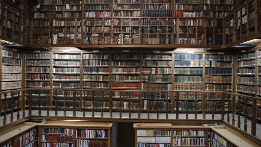 So sieht es in Palmas historischen Bibliotheken aus