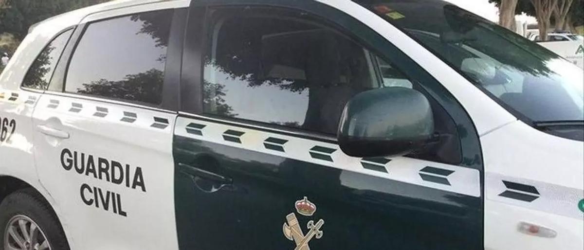 Un  vehículo de la Guardia Civil.