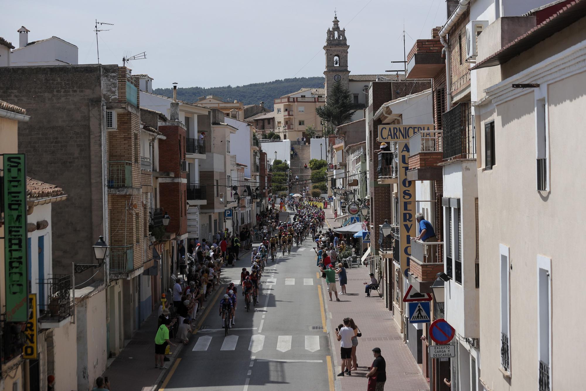 Las mejores imágenes de la etapa de La Vuelta por la provincia de Valencia