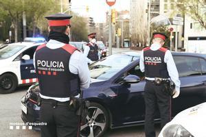 06/03/2017 Los Mossos d’Esquadra despliegan controles para evitar desplazamientos a segundas residencias, desde este viernes 20 de marzo de 2020.