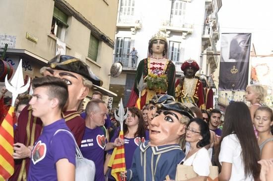 Berga rep a la Mare de Déu de Queralt