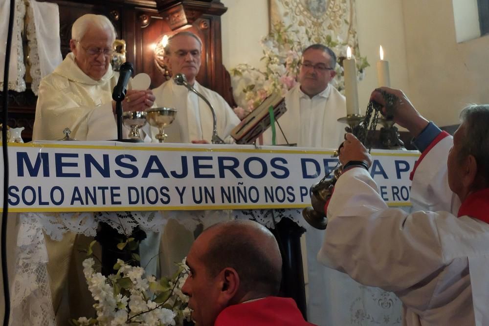 Homenaje al Padre Ángel en La Rebollada