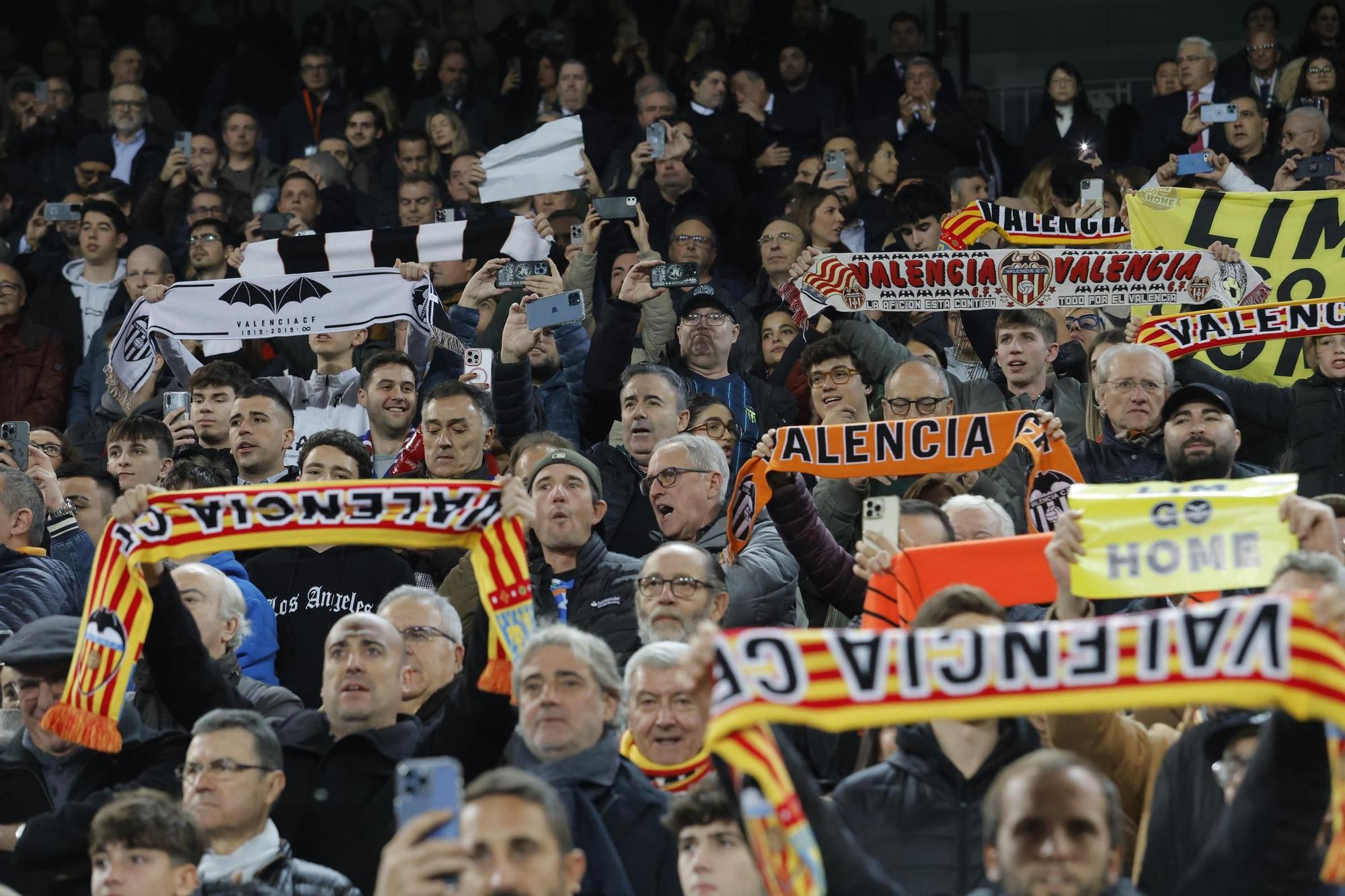 Valencia - Barça en imágenes