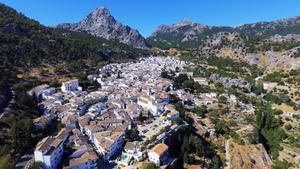 Vista área del pueblo menos caluroso de Andalucía