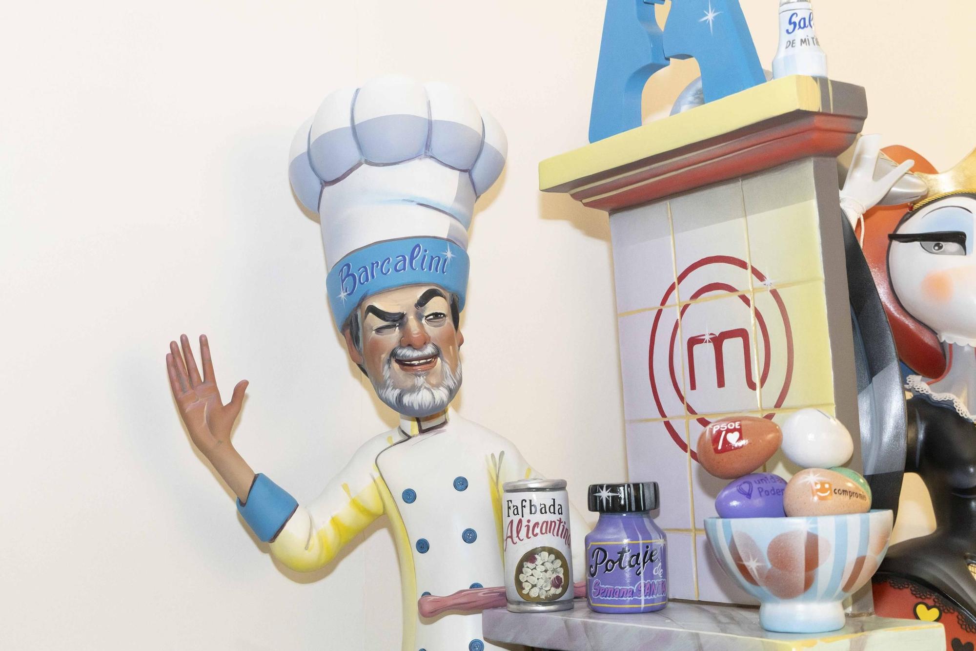 La exposición del Ninot, un homenaje a Pedro Luis Sirvent