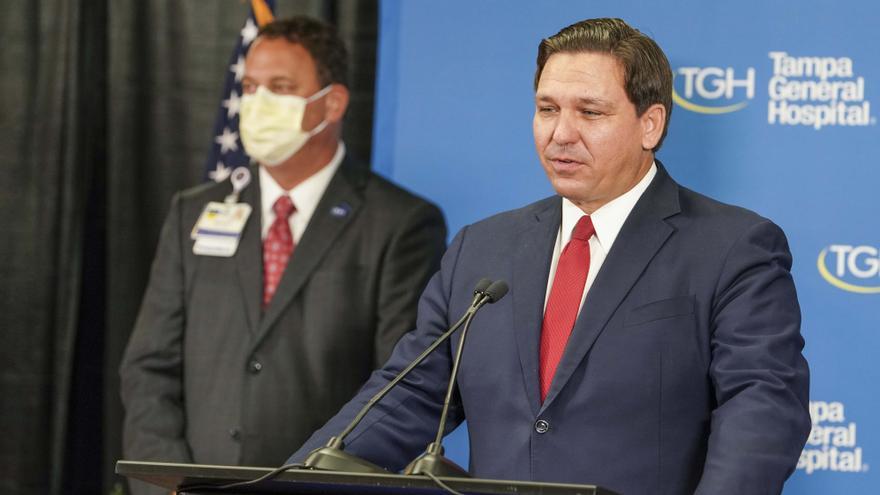 Archivo - El gobernador de Florida, Ron DeSantis.