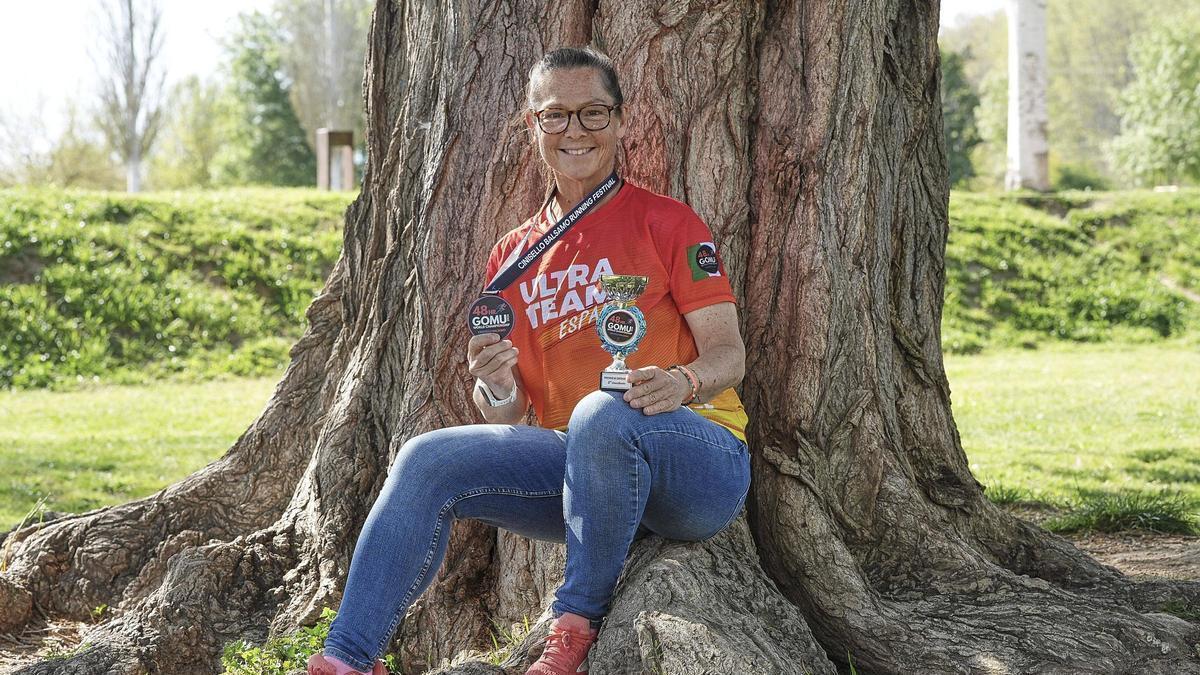 L'ironwoman gironina Jacky Camós