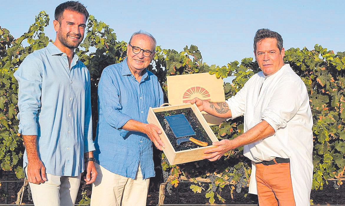 Éric Jareño, Antoni Bennàssar y Jorge Sanz.