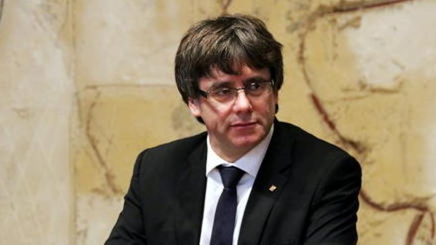 Puigdemont, aquest dimarts.