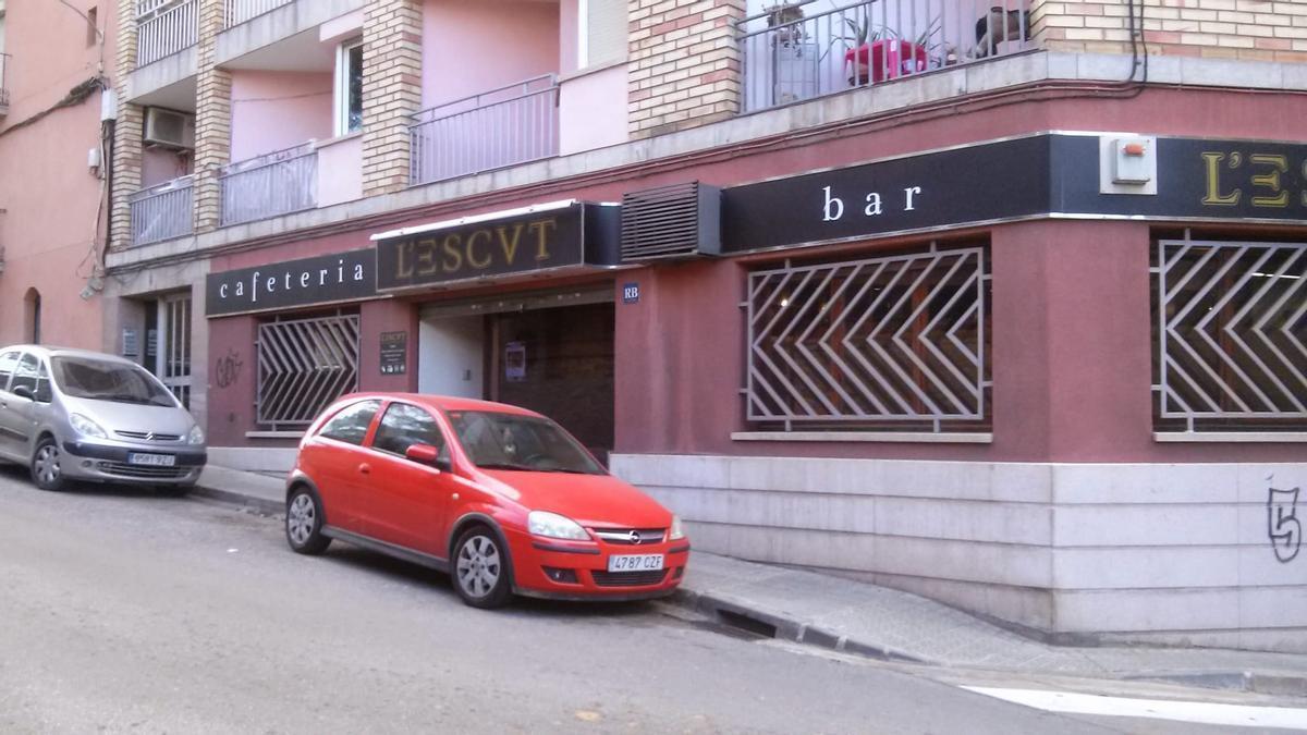 La façana de la cafeteria l'Escvt