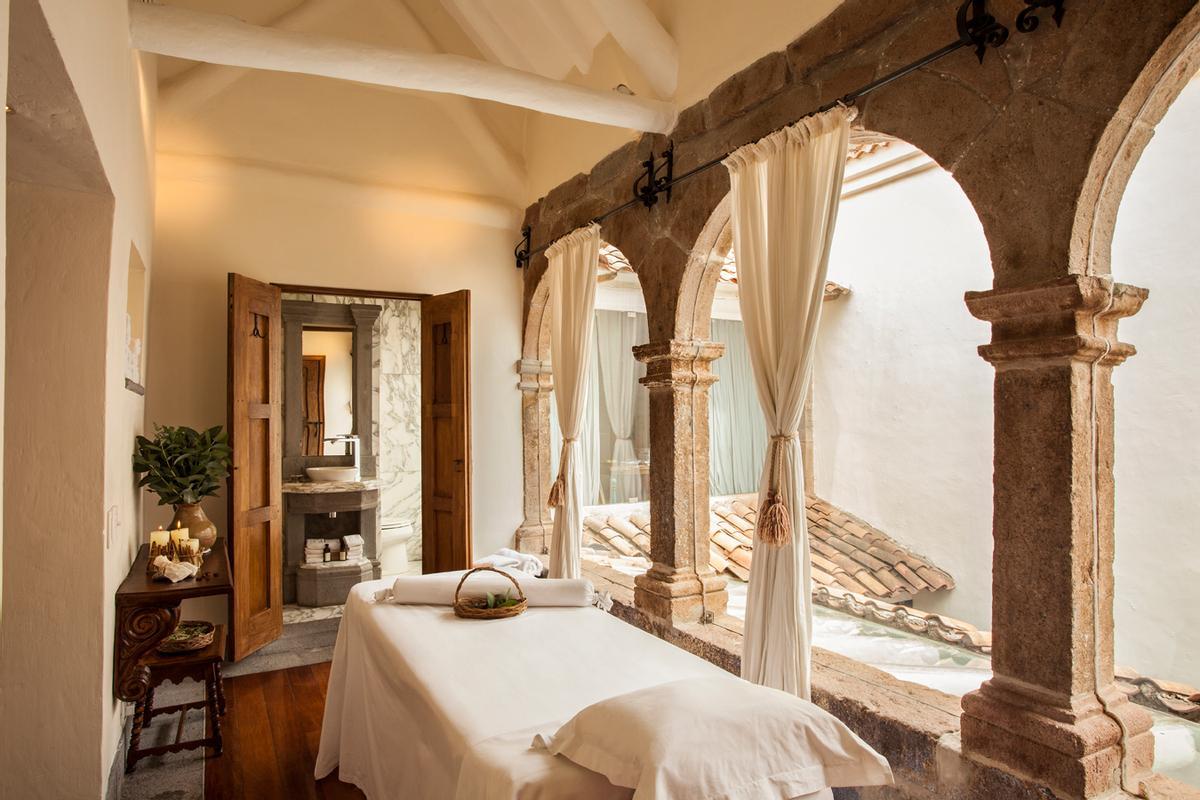 Después de recorrer Cusco, la sala de terapias Yacu de Inkaterra La Casona propone tratamientos inspirados en ingredientes y tradiciones andinas.