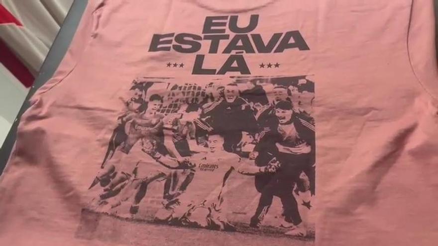 “Yo estaba allí”, el Benfica vende merchan personalizado con el gol de Trubin