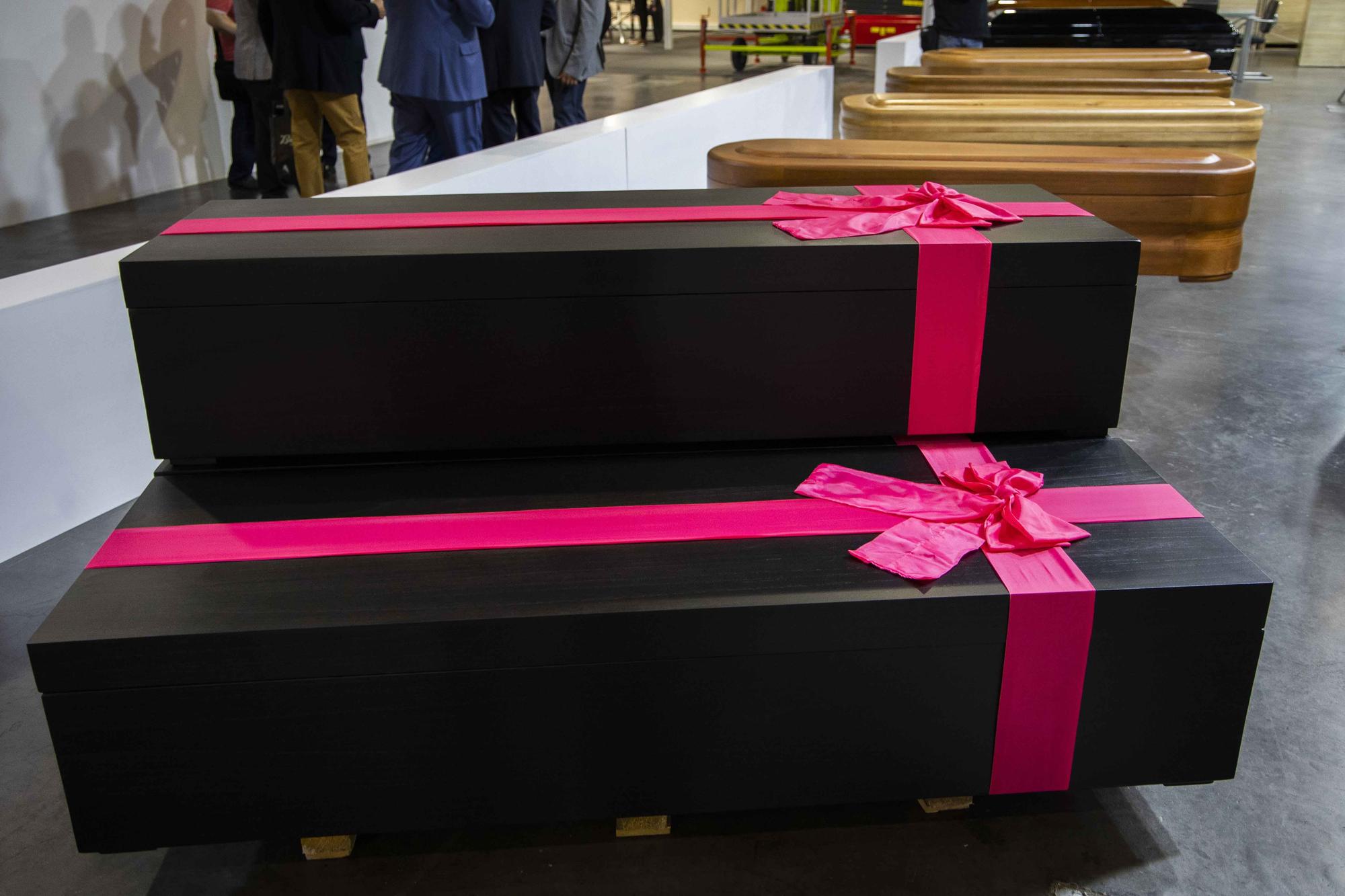Funermostra, el escaparate del negocio del descanso eterno