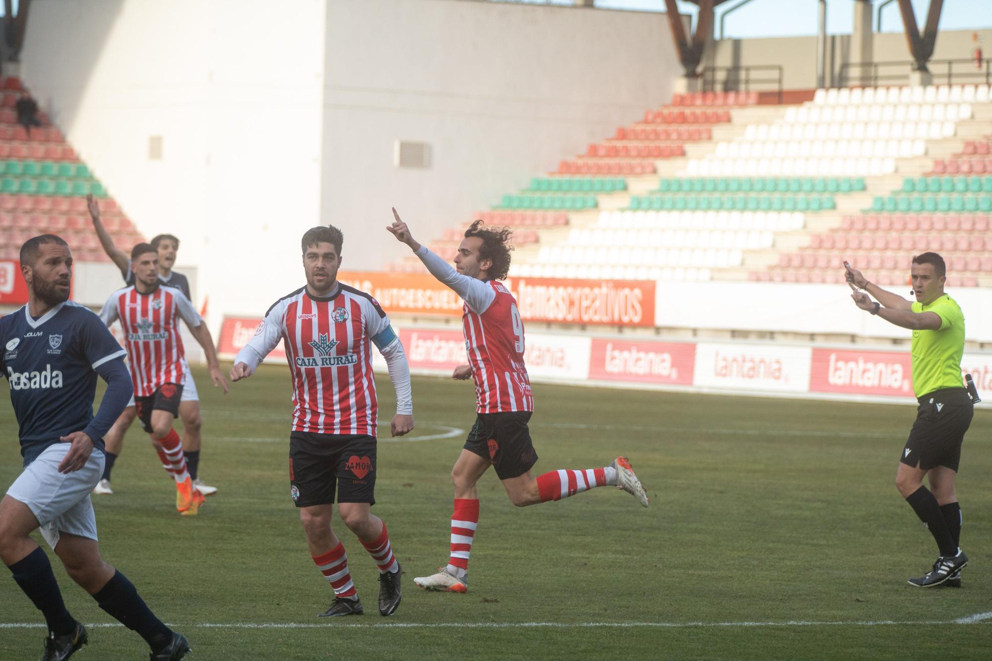 GALERÍA | Zamora CF - Marino de Luanco: Las mejores imágenes del partido