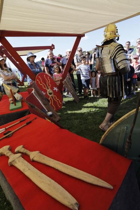 RECREACION DE UN CAMPAMENTO ROMANO.