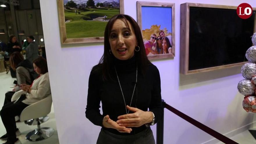 Fitur 2020: Mª Dolores Muñoz, presidenta de la Federación de Municipios en la Región de Murcia
