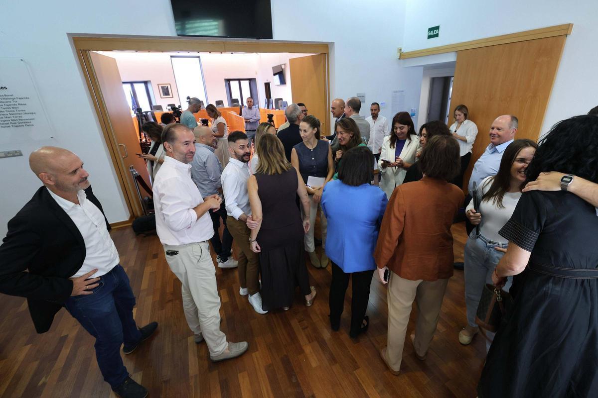 Imágenes del Debate sobre el estado del municipio de Ibiza