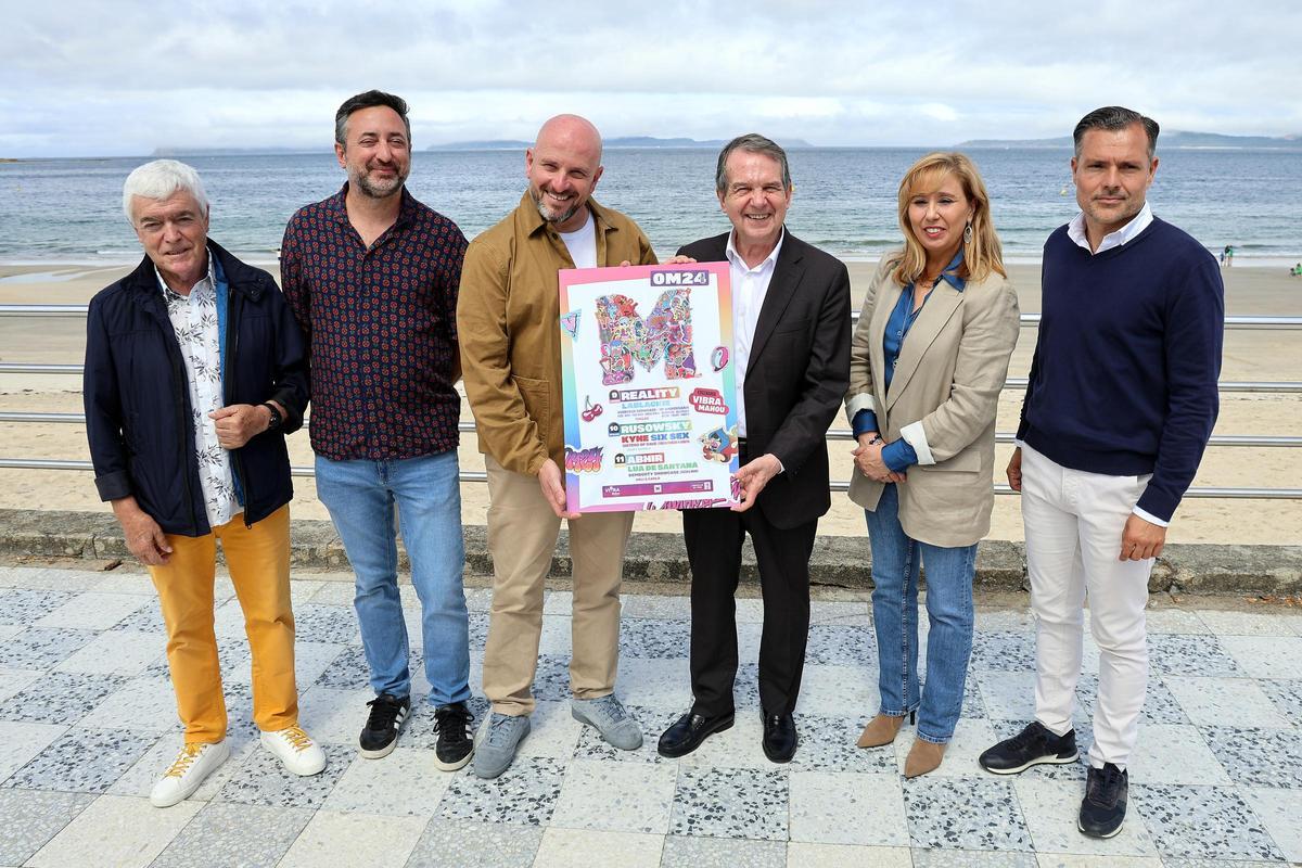 Abel Caballero, Fernández, Lago, Pity y otros responsables de la organización