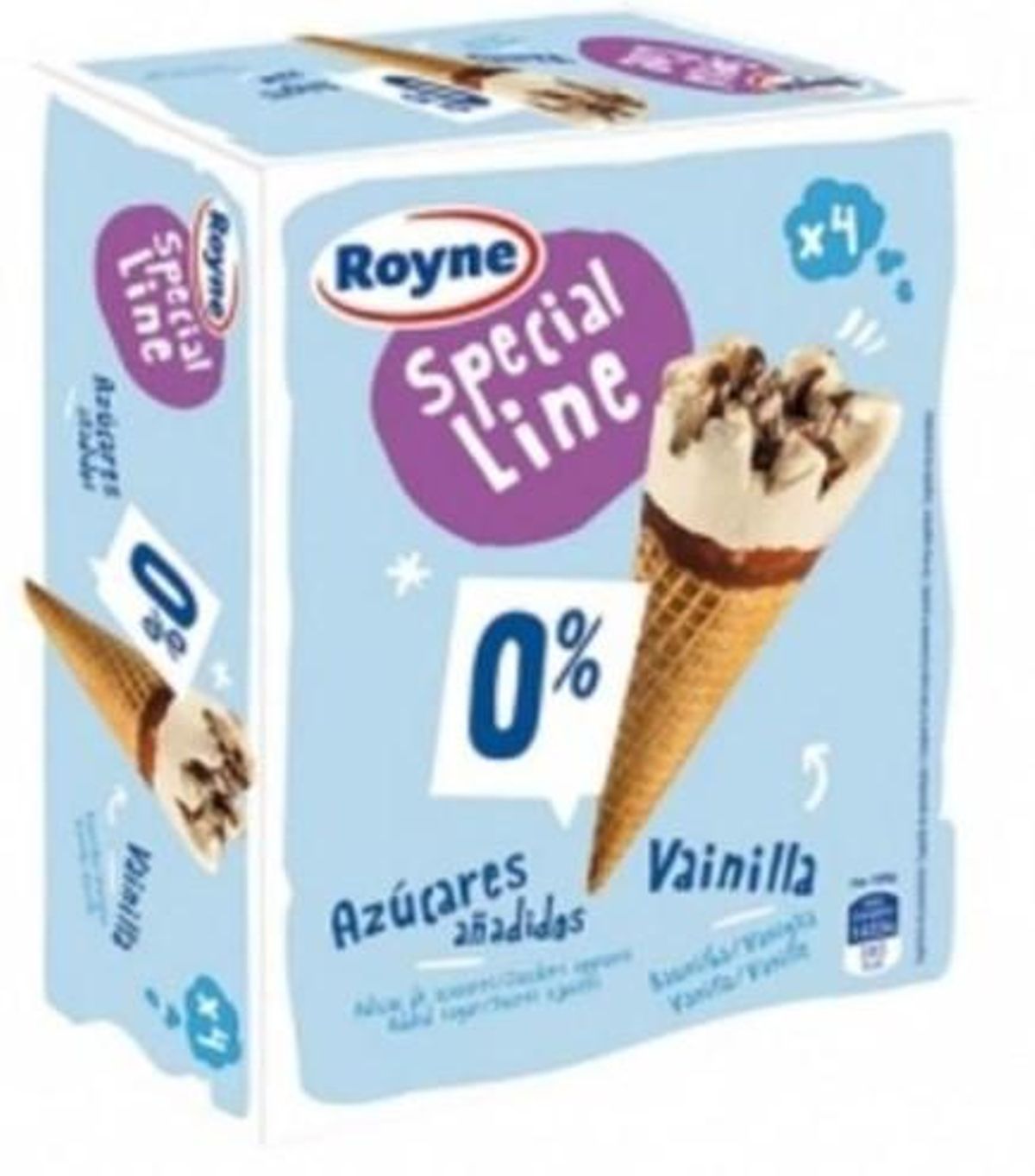 Helados de vainilla.