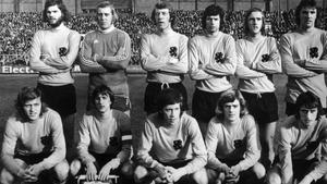 El equipo de Holanda que disputó la final del Mundial de 1974.