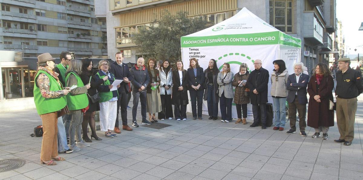 Con motivo del Día Mundial Contra el Cáncer de Colon , ayer, la AECC incidió en la importancia de la prevección y la detección precoz. | IÑAKI OSORIO