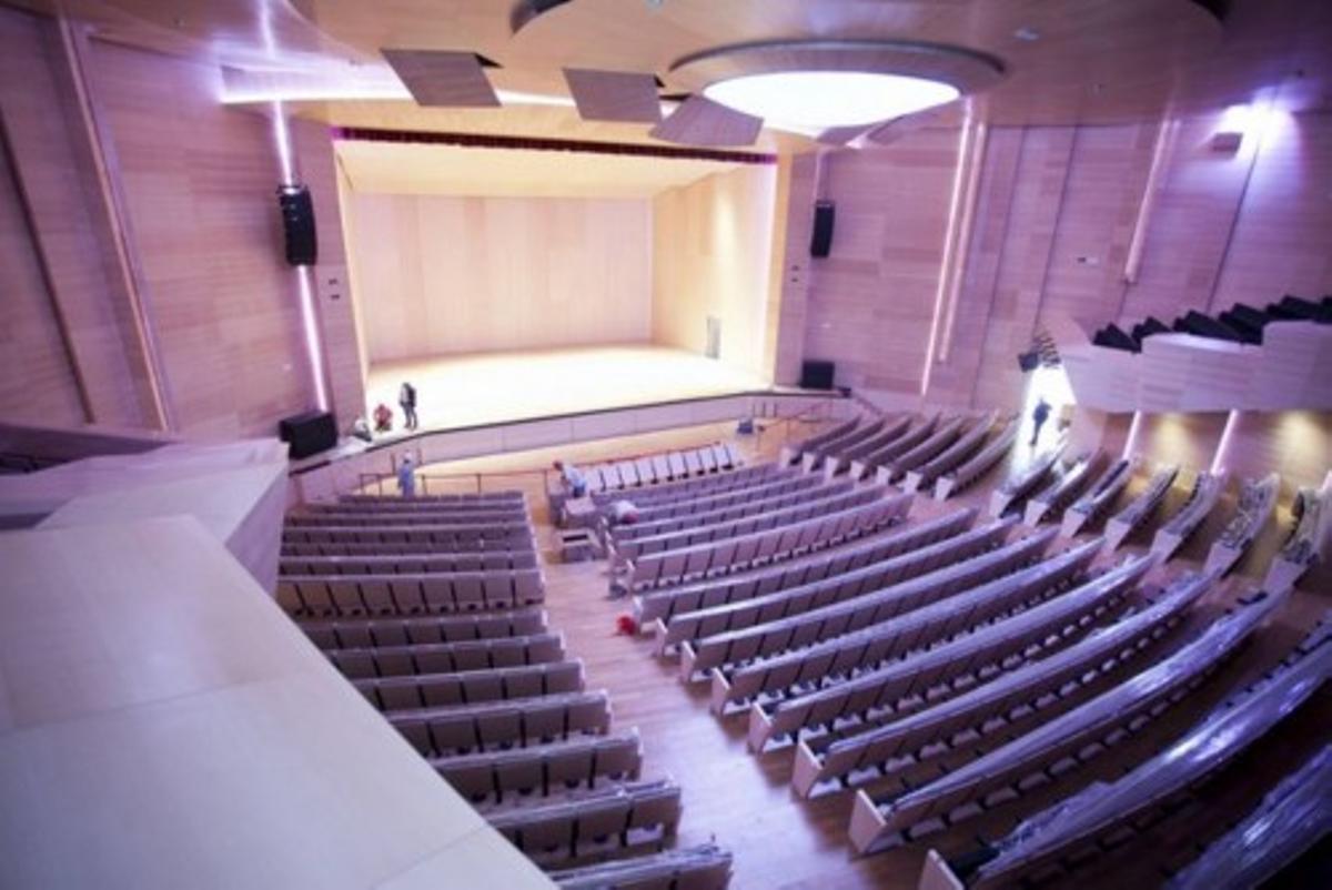 Sala Sinfónica del Palacio de Formación y Congresos de Fuerteventura, espacio de celebración de los conciertos