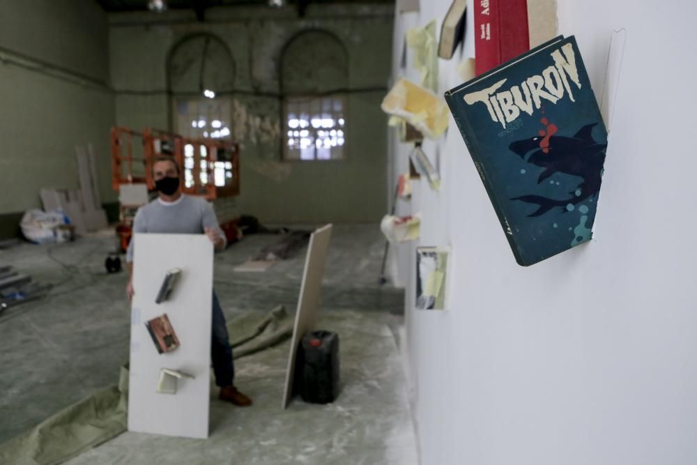 Preparativos Premios Princesa en la Fábrica de armas de La Vega