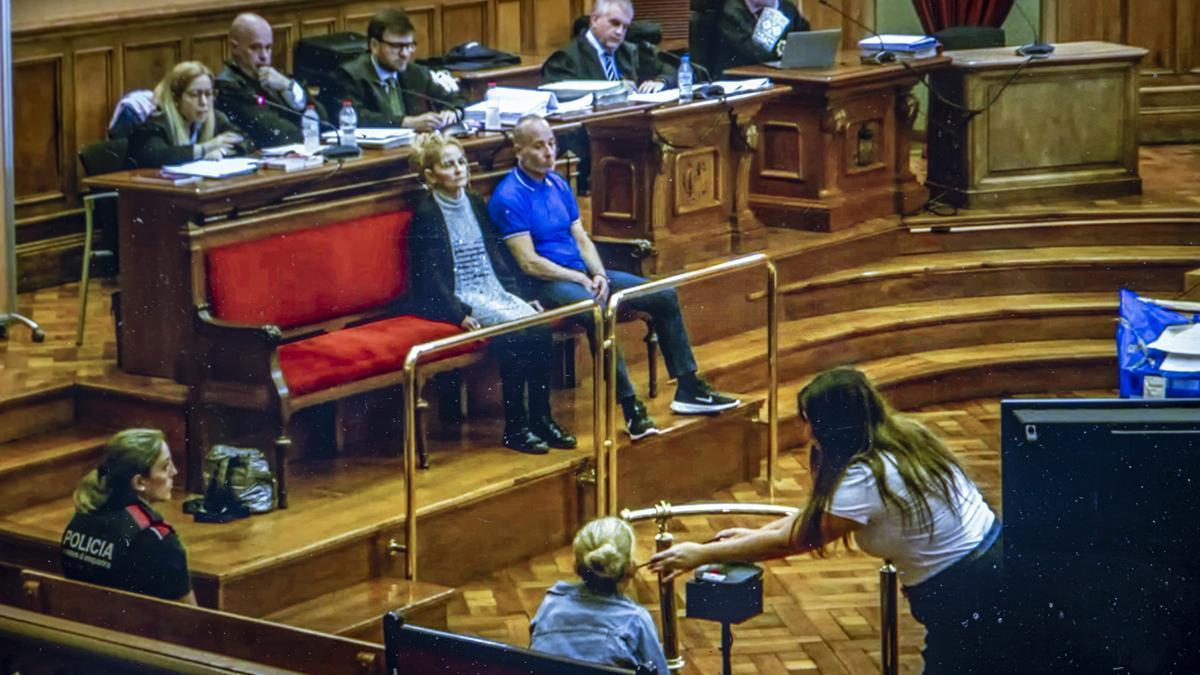 Juicio a las gemelas Vázquez en la Audiencia de Barcelona.