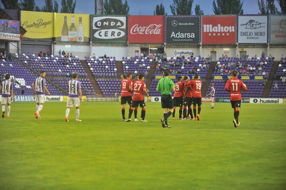 El Mallorca se salva en Valladolid