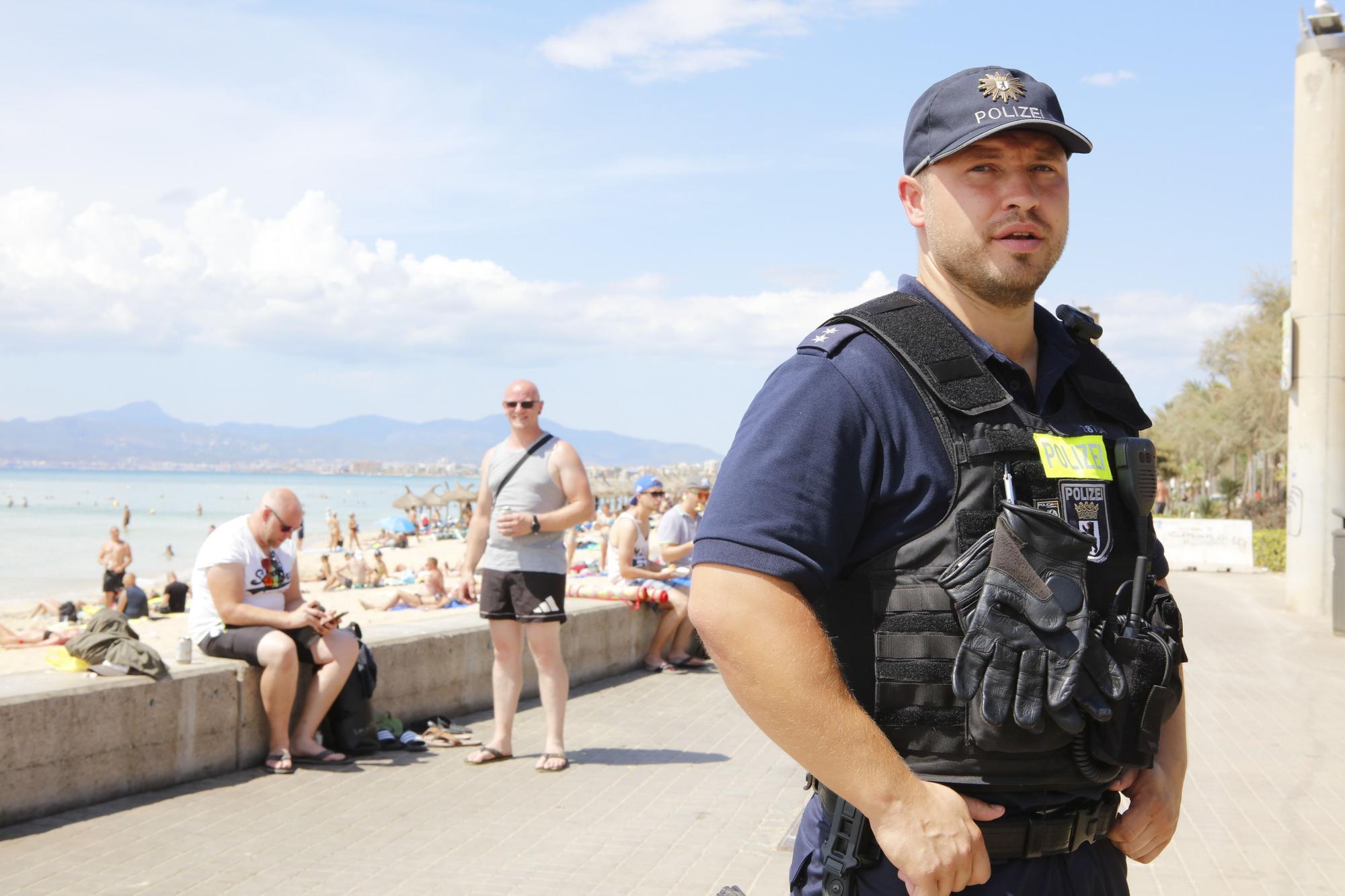 Auf Streife mit der deutschen Polizei am Ballermann