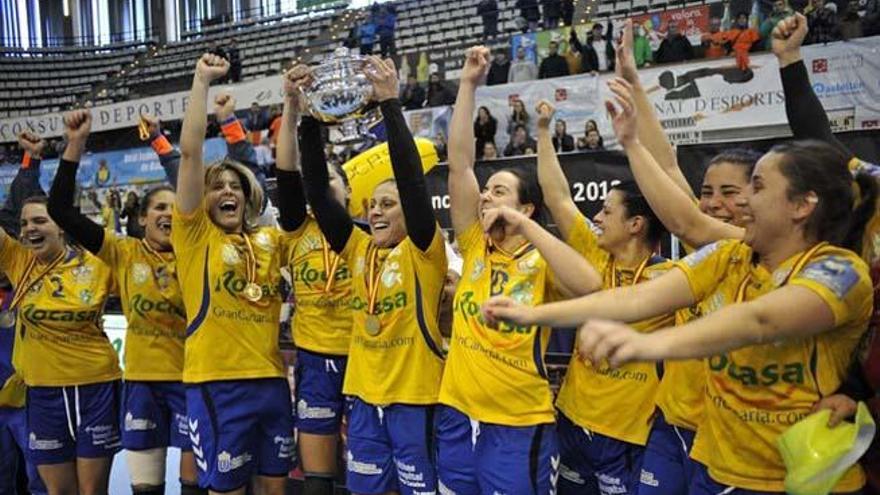 Rocasa Gran Canaria, campeón de la Copa de la Reina.