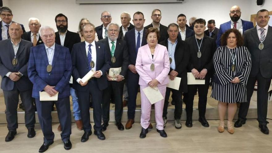 Crespo, distinguido en la Festa da Augardente de Portomarín |