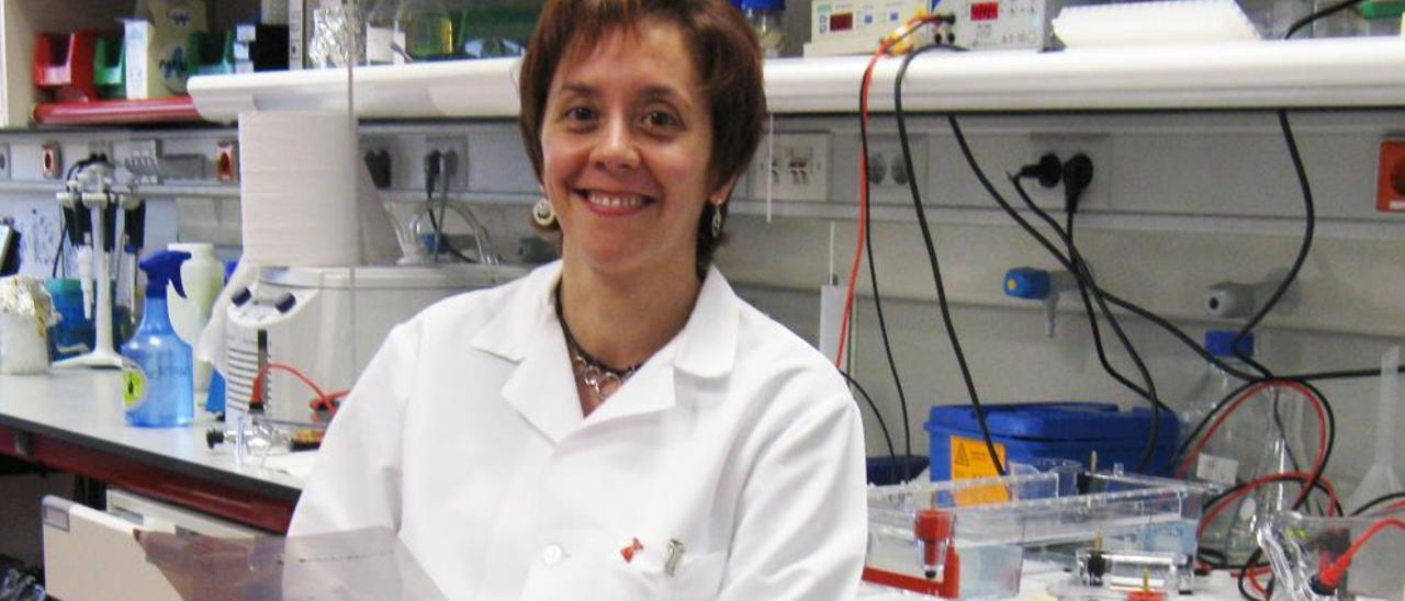 La investigadora Marisol Soengas en su laboratorio del CNIO.