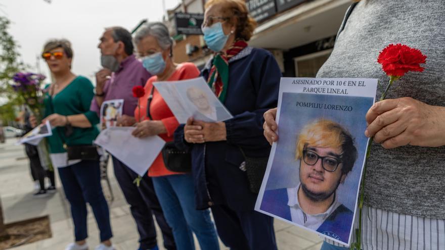 Concentració en memòria de Lorenzo, aToledo.