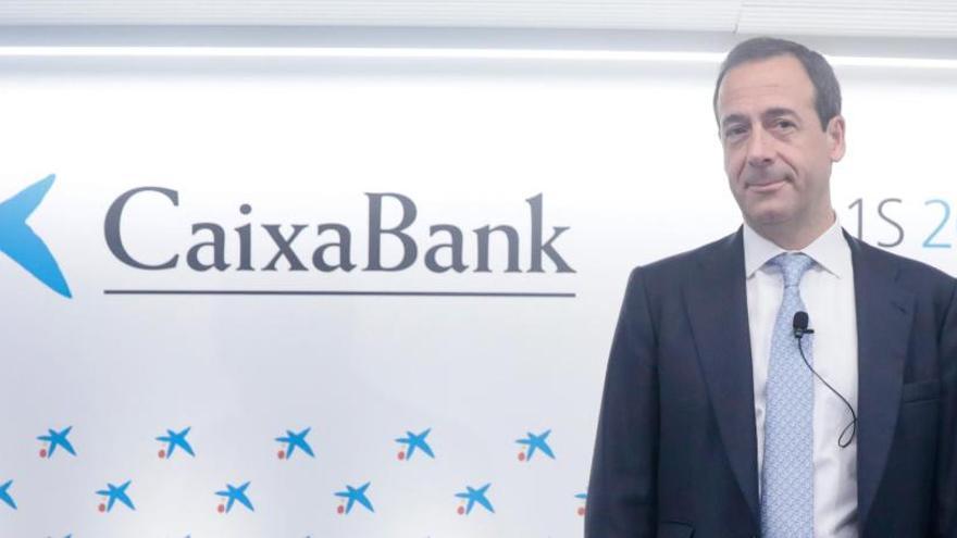El consejero delegado de CaixaBank, Gonzalo CortÃ¡zar.