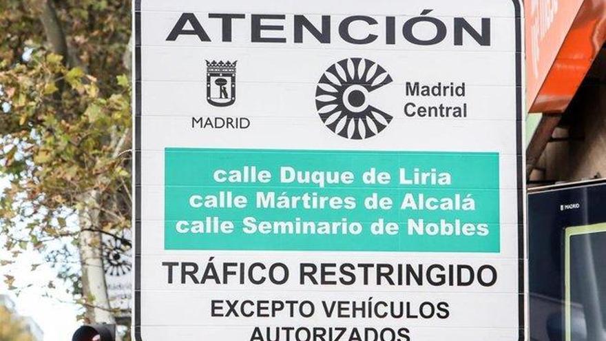 Vecinos de Madrid Central tienen 100.000 euros en multas por permisos de acceso revocados pero no notificados