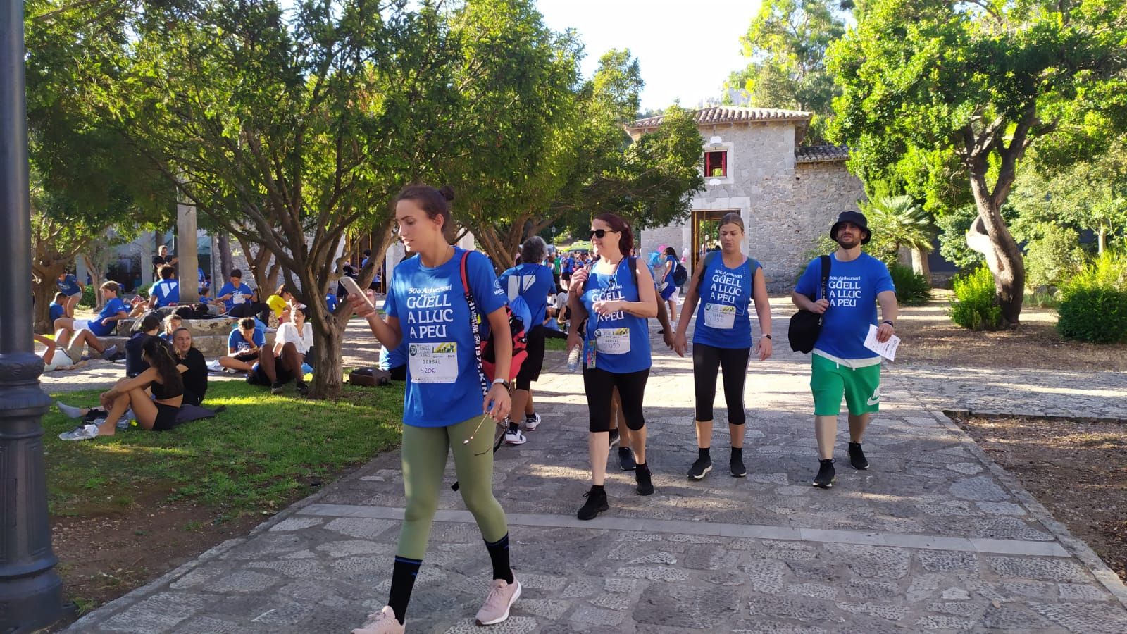 FOTOS | Casi 7.000 participantes en la tradicional caminata Des Güell a Lluc a Peu